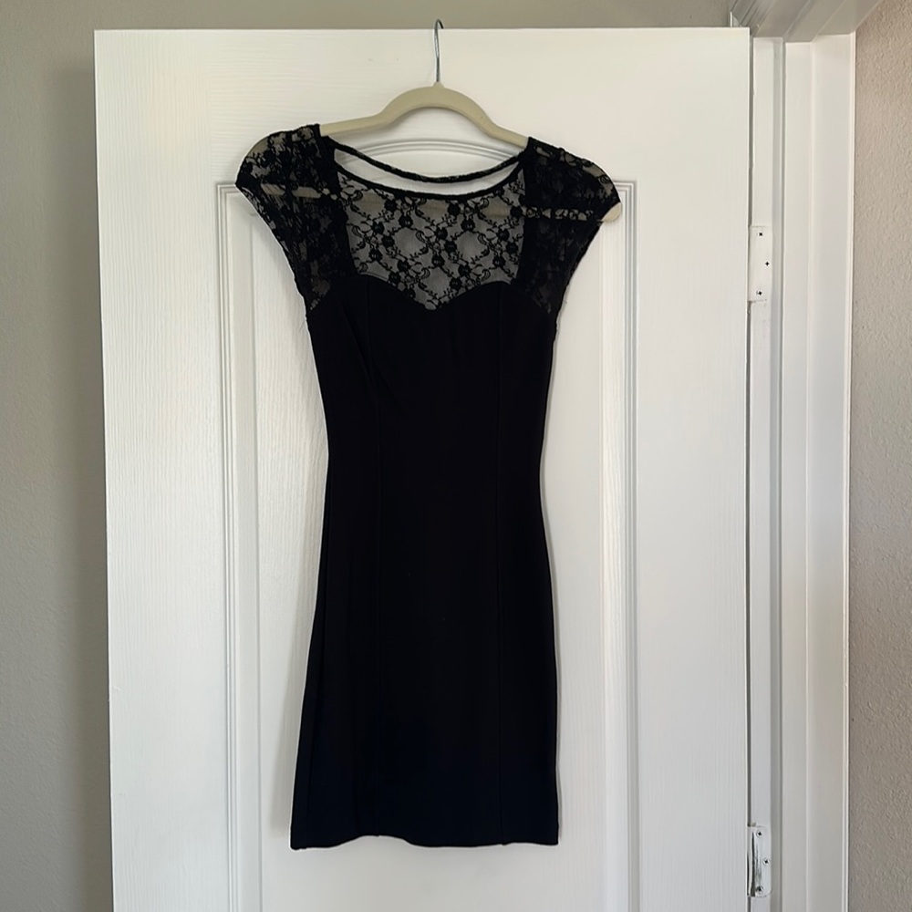 XS Black Dress
